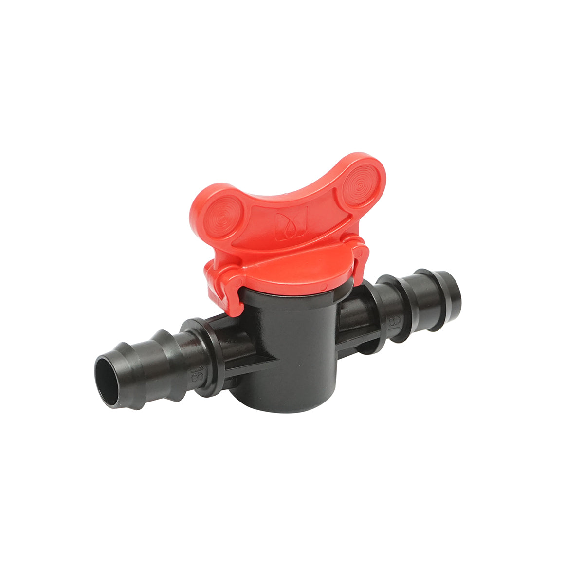 Equal dripping tube faucet D16x16mm for irrigation systems