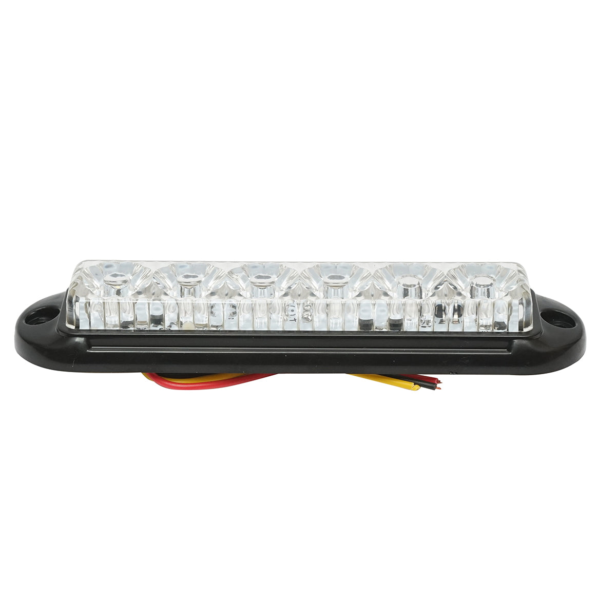 White slim LED side marker lamp 12-24V, yellow FR1286W Breckner Germany