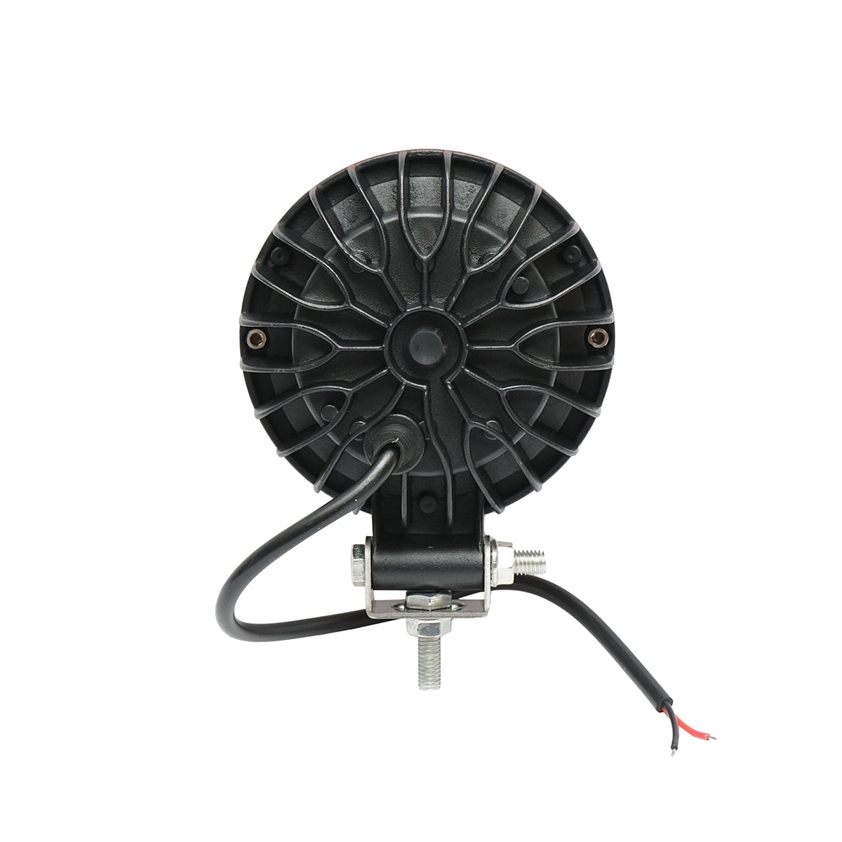 Round red LED projector lamp 30W 12V/24V 10-30V Breckner Germany