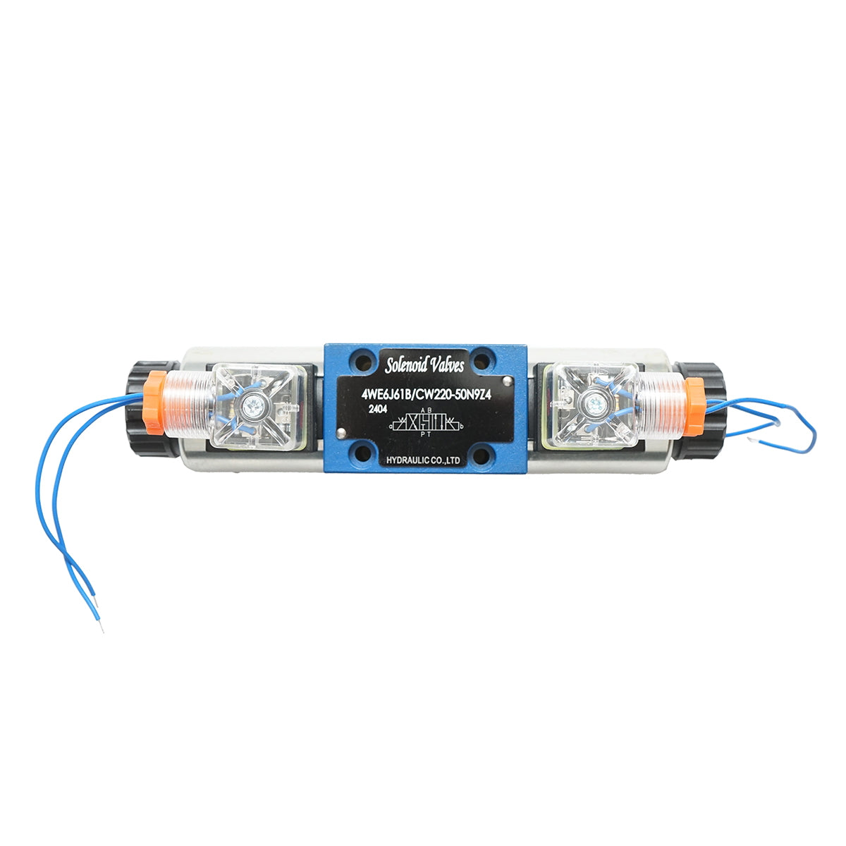 AC220V directional solenoid valve for 6 ways flow control hydraulic installations HDQX2206J 4WE6J61B CW220-50N9Z4