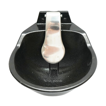 Cast iron waterer with stainless steel flap and accessories, 2 L. Breckner Germany