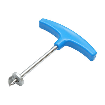 Manual drill for drilling pipes for 20 mm drip irrigation.