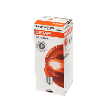 Bulb (Osram) 21W / 12V BAU15s - yellow