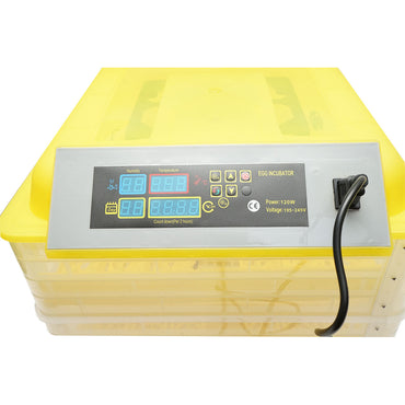 Incubator with 2 levels for 96 eggs fully automatic digital EW-96 Breckner Germany