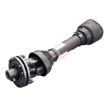 Cardan 850 mm S7 T7 with clutch composed of 2 discs cross 30.2x106.5 (star pipe) 1 3/8 Z=6 cutter