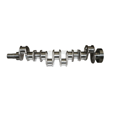 Twisted crankshaft, crankshaft for Massey Ferguson Perkins engine with 6 cylinders OEM code 31314021, 313111021, 68076, ZZ90086, 3637404M91, ZZ90113, 748751M1