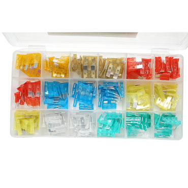 Set of 70 standard automotive fuses combined 5A-30A Breckner Germany