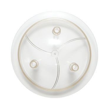 Transparent lid for 40L bottle with 3 outlets for cow milking machine Breckner Germany