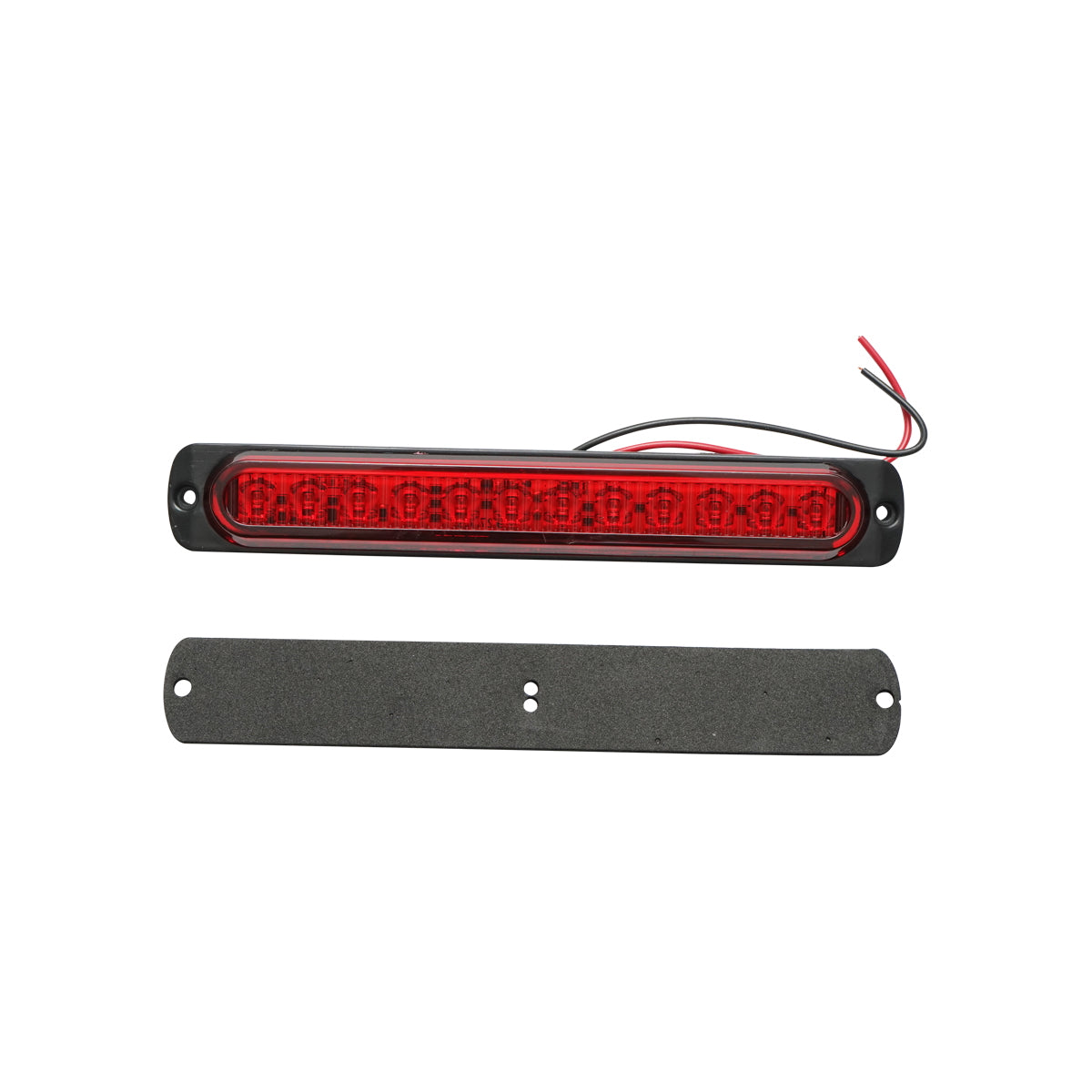 Red LED side marker lamp 12-24V FR1279 stroboscopic Breckner Germany