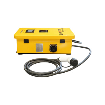 380V charging station, Type 2, 5M, AC 22KW with 2 connectors, wall-mounted