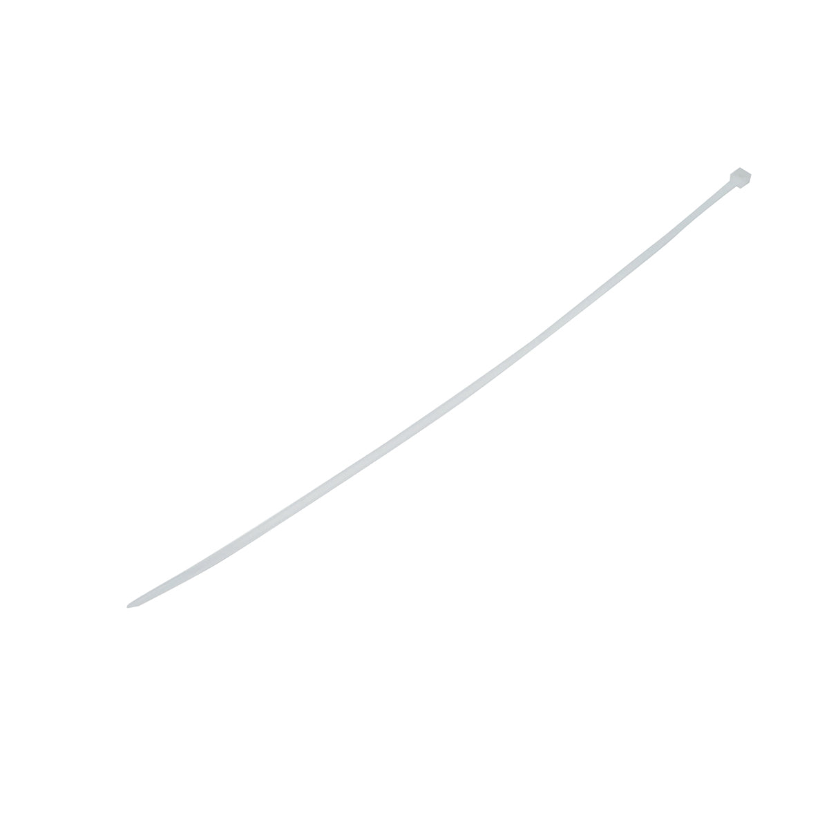 Facet, plastic collar 3.5x300mm, white, set of 100 pieces Breckner Germany