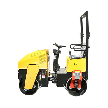 Compactor cylinder 1000kg with drums 1x800mm, 1x740mm and 9HP diesel engine, electric start
