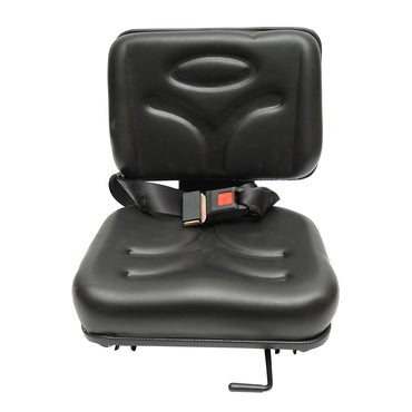 Universal seat with belt for agricultural or industrial machines, forklift