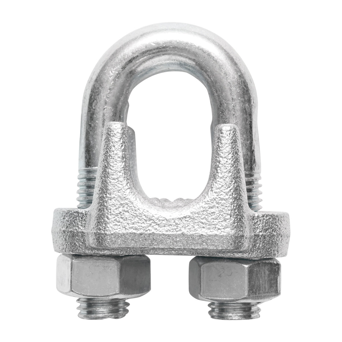 Galvanized clamp DIN 741-19 for 19 mm cable Breckner Germany