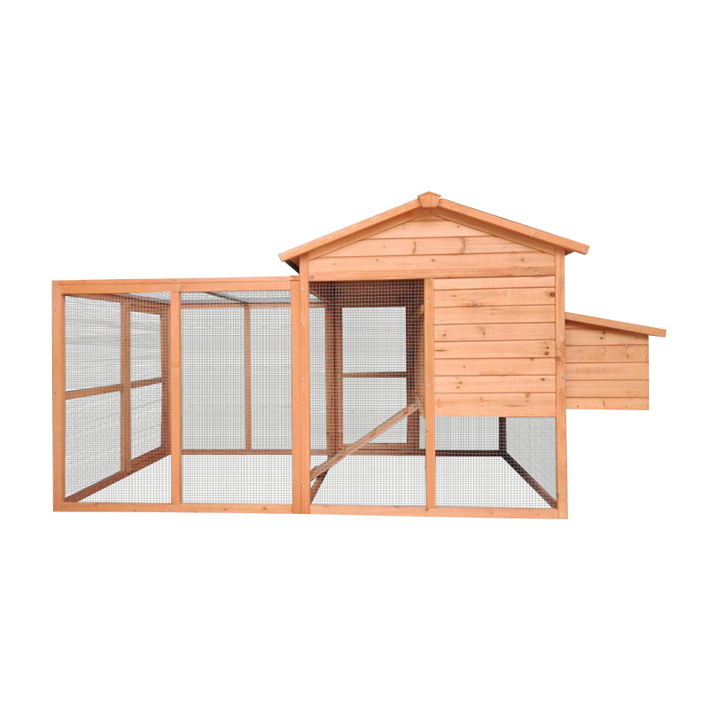 Wooden chicken coop 2330x950x1210mm