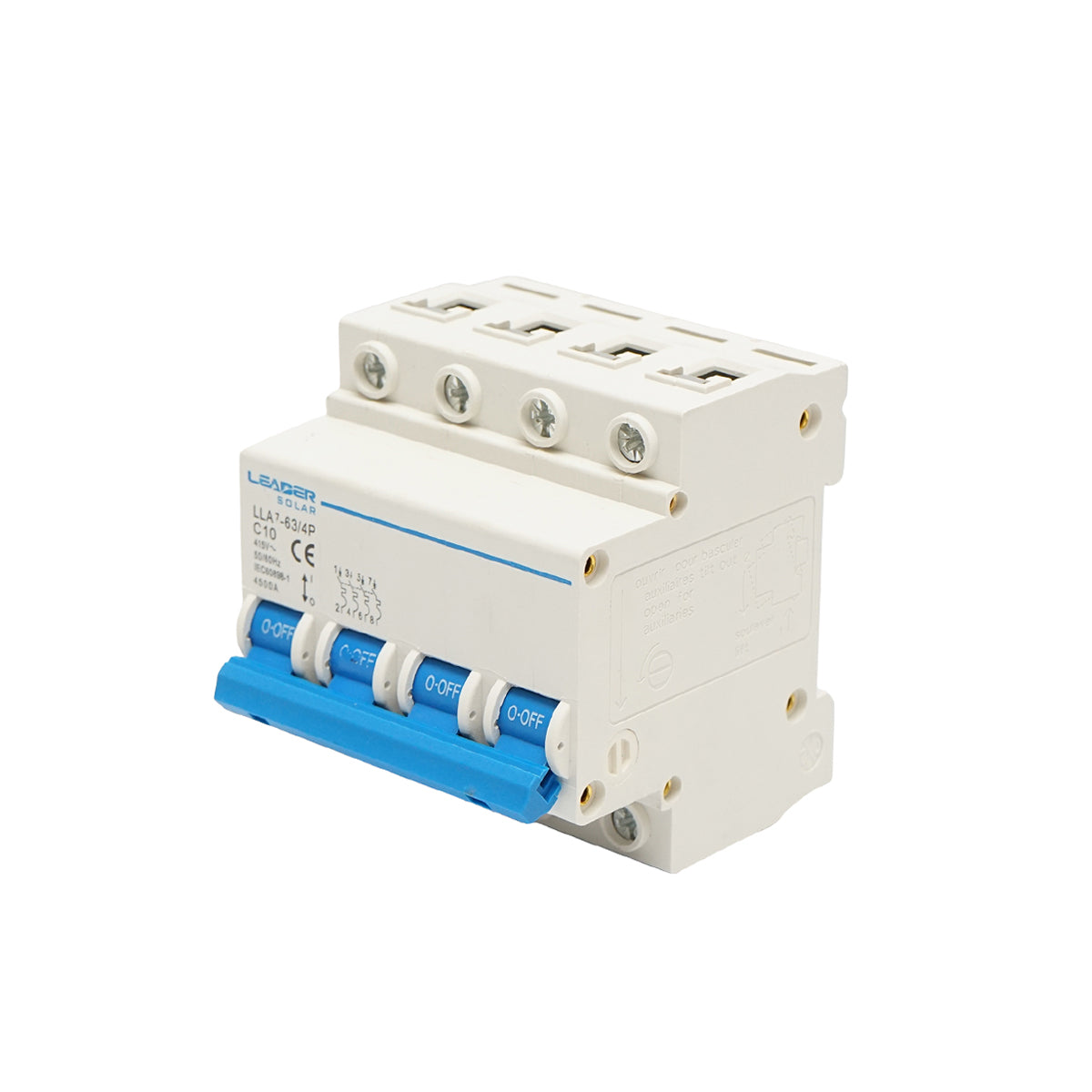 Automatic safety switch type 4P-10A-415VAC Leader