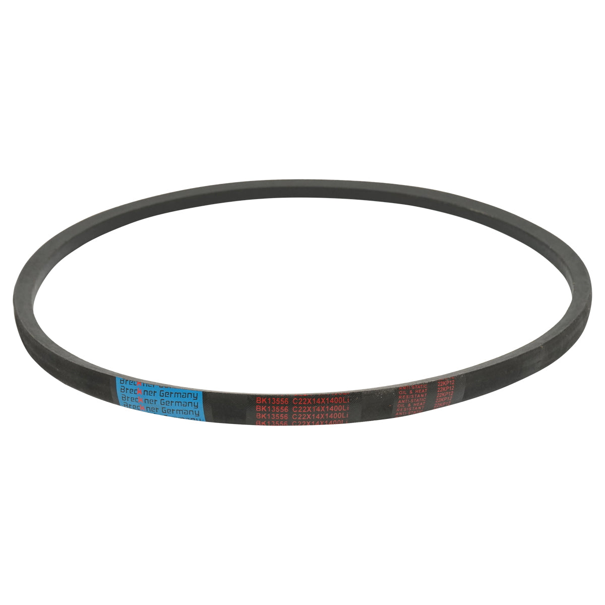 Trapezoidal transmission belt C 22x14X1400 Li Breckner Germany