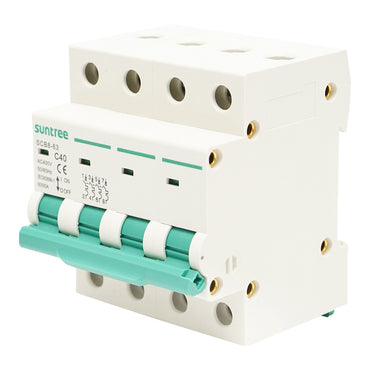 Automatic safety switch type three-phase 4P, 40A, 400VAC Suntree