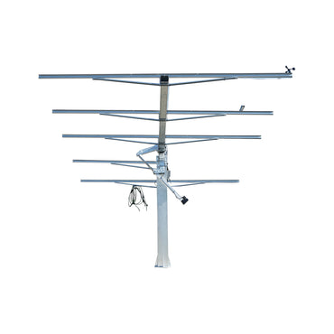 Complete mounting system, automatic solar tracker structure 4.7 KW, 8 panels of 590W with GPS and Breckner Germany wind sensor.