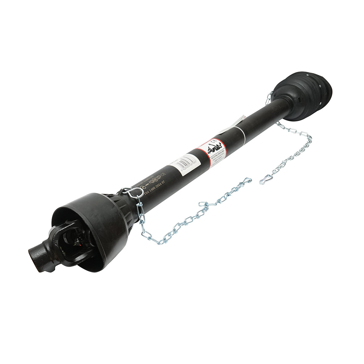 Cardan 1400 mm T4 Z=6 with a single double joint (cross 27x74.6) Walterscheid