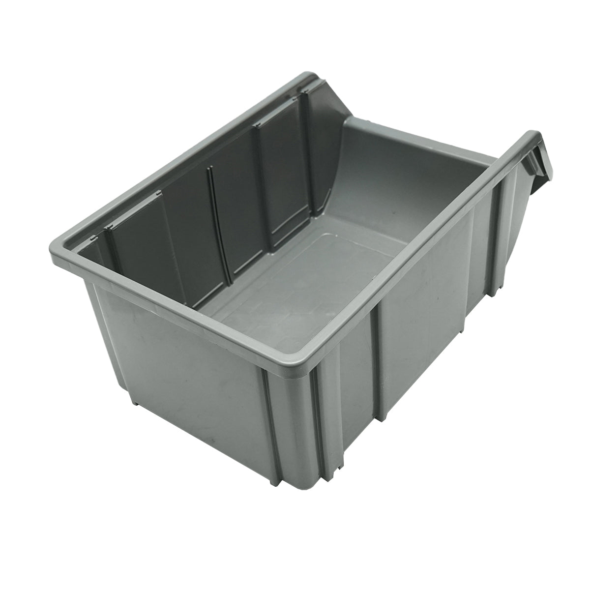 Gray storage plastic box 226x390x167mm