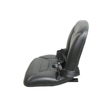 Universal seat with seat belt for tractor and machinery, forklift
