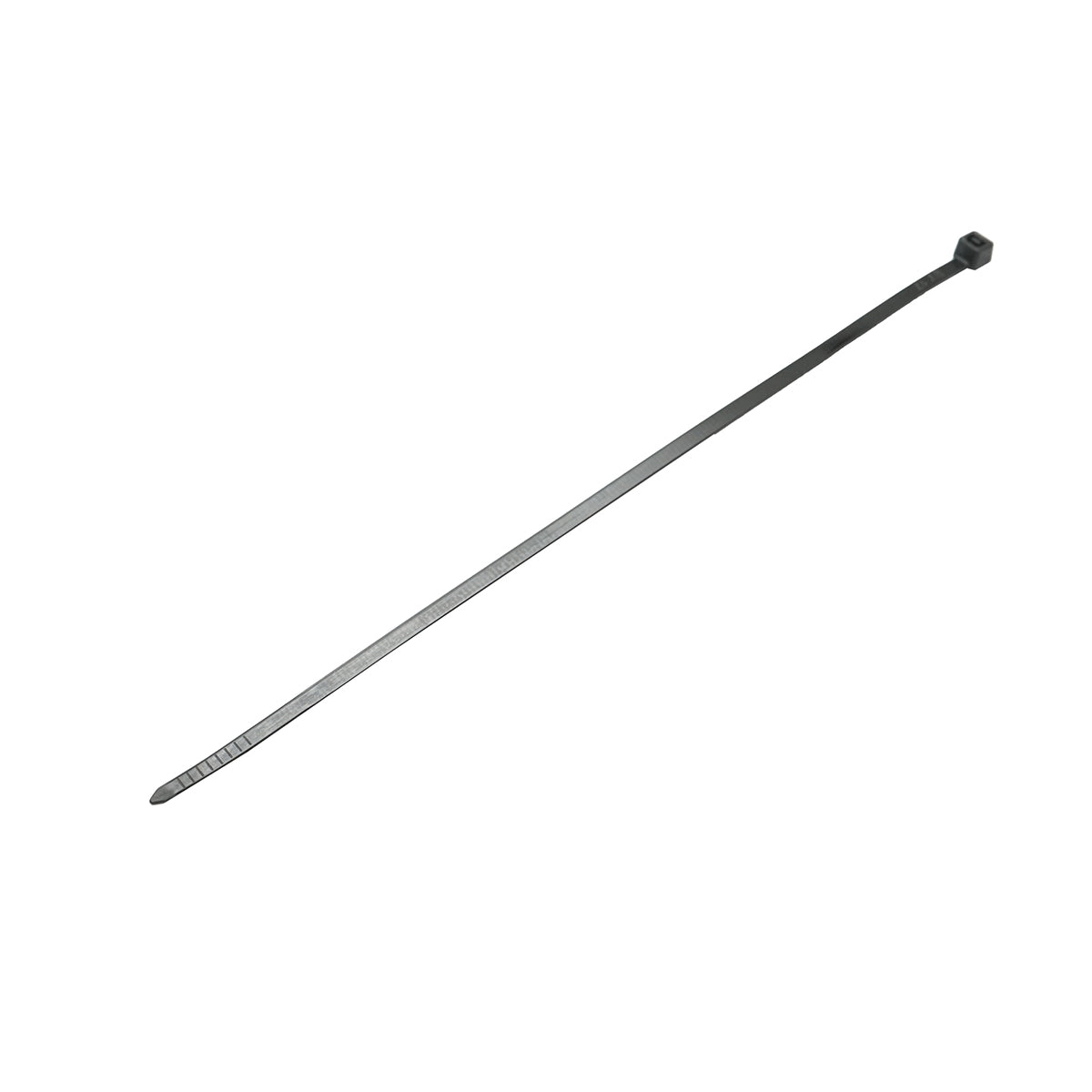 Facet, plastic collar 3.6x200mm, black, set of 100 pieces Breckner Germany