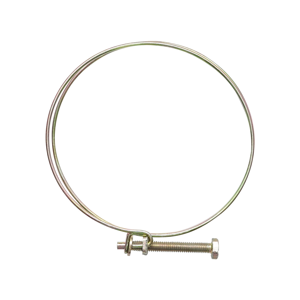 Wire collar 98-105mm with screw M8x80mm for hose Breckner Germany