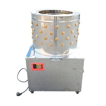 Inox plucker 1500W, 220V max capacity 4 birds, 157 fingers, 180 r/min IP68