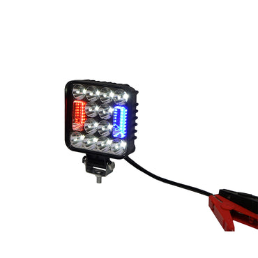 Combined projector lamp 26 LEDs 9-80V 6500K 103x48x103mm IP67 Breckner Germany