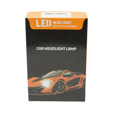 Set of 2 H11 LED car bulbs, 27W, 12V cold white light