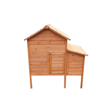 Wooden chicken coop for birds, 1130x760x1230mm