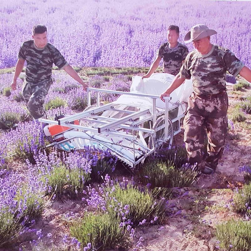 Lavender harvesting machine