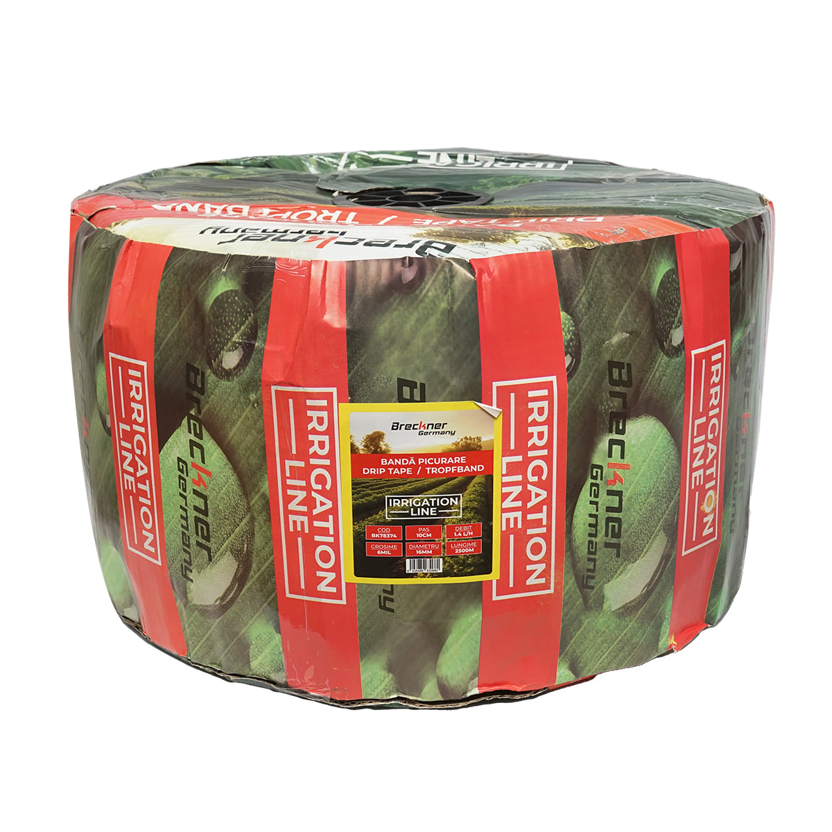 Drip irrigation tape, roll 2500M 1.4l/h, D16mm. step 10cm Breckner Germany