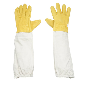 Goat leather beekeeping gloves M