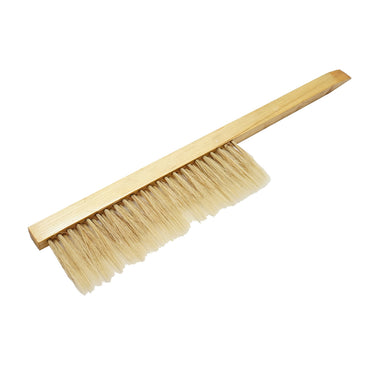 Double row beekeeping brush made of horse tail with a wooden handle 410x80mm