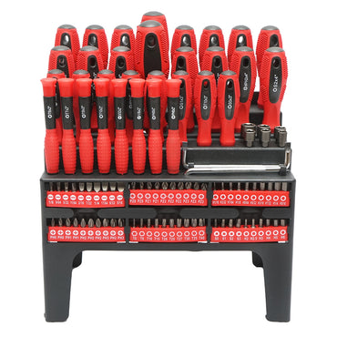 Set of 100 screwdrivers and bits Breckner Germany