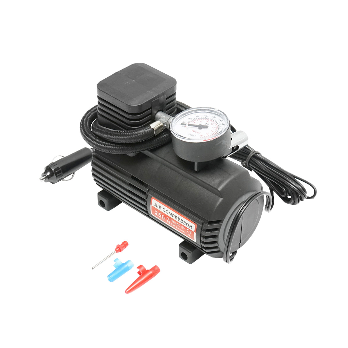 12V/10A car compressor, power supply to the car cigarette lighter, maximum pressure 18 Bar Breckner Germany
