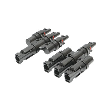 Set of 2 MC4-Y-3 connectors 1.5KV Breckner Germany