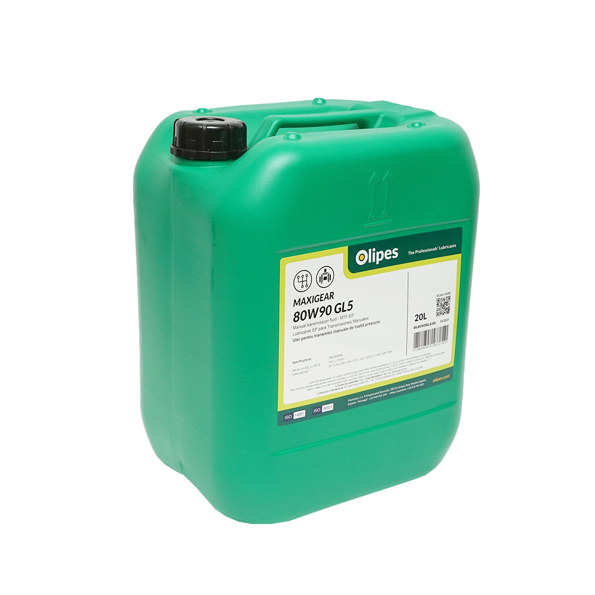 Olipes MAXIGEAR 80W90 GL-5 gearbox oil 20L