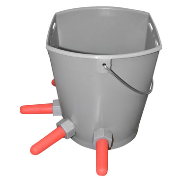 8L bucket with 5 teats for calves drinking Breckner Germany