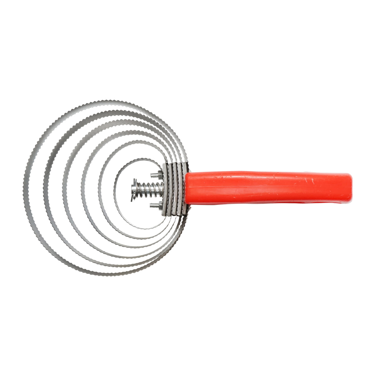 Spiral metal wire brush for horses 230x105mm Breckner Germany