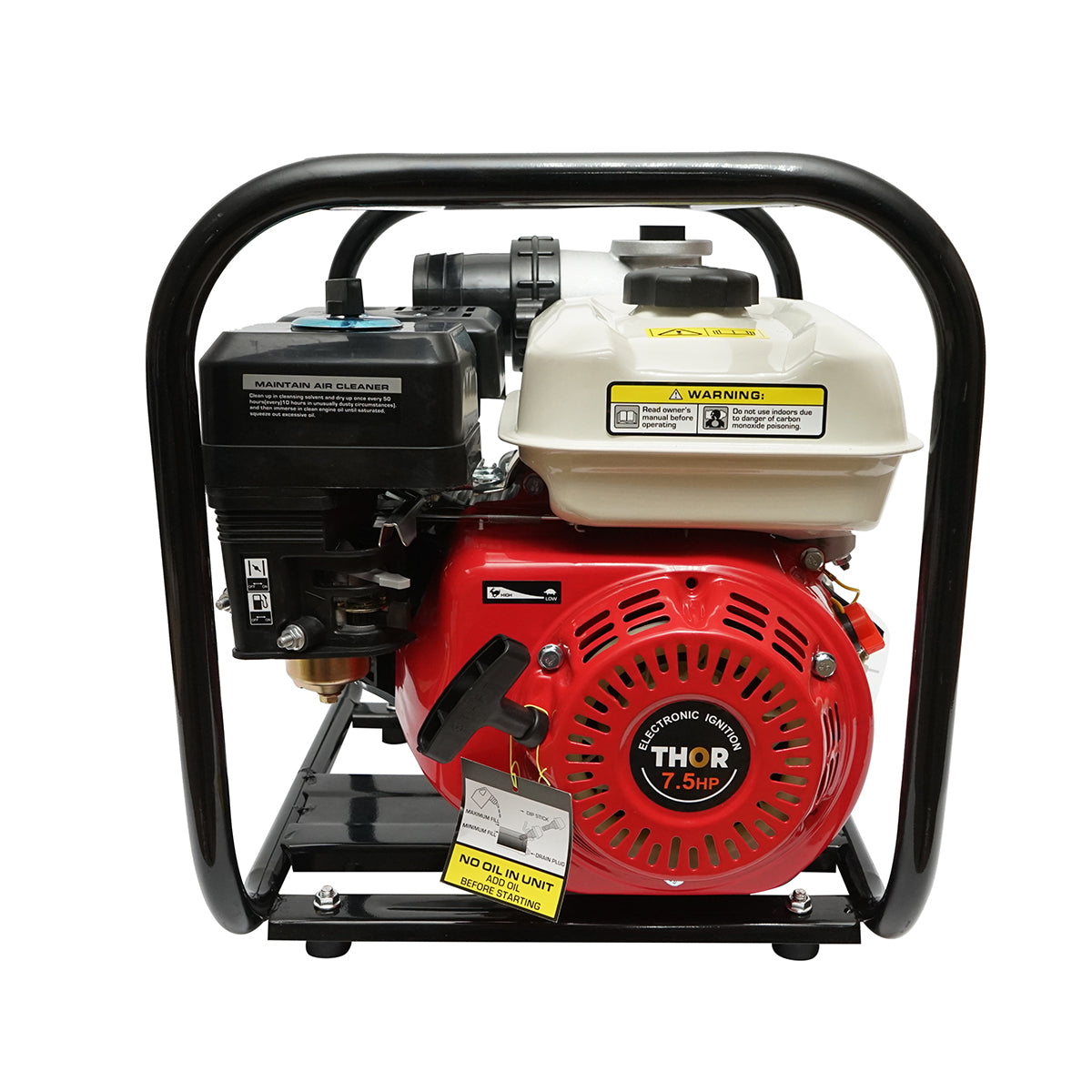 Motopump WP30 Honda engine type 7.5HP, 76mm diameter, maximum flow 60m3/h, maximum depth 8m, maximum height 30m Thor.