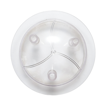 Flat cap for 30L tank with 3 outlets for cow milking machine Breckner Germany