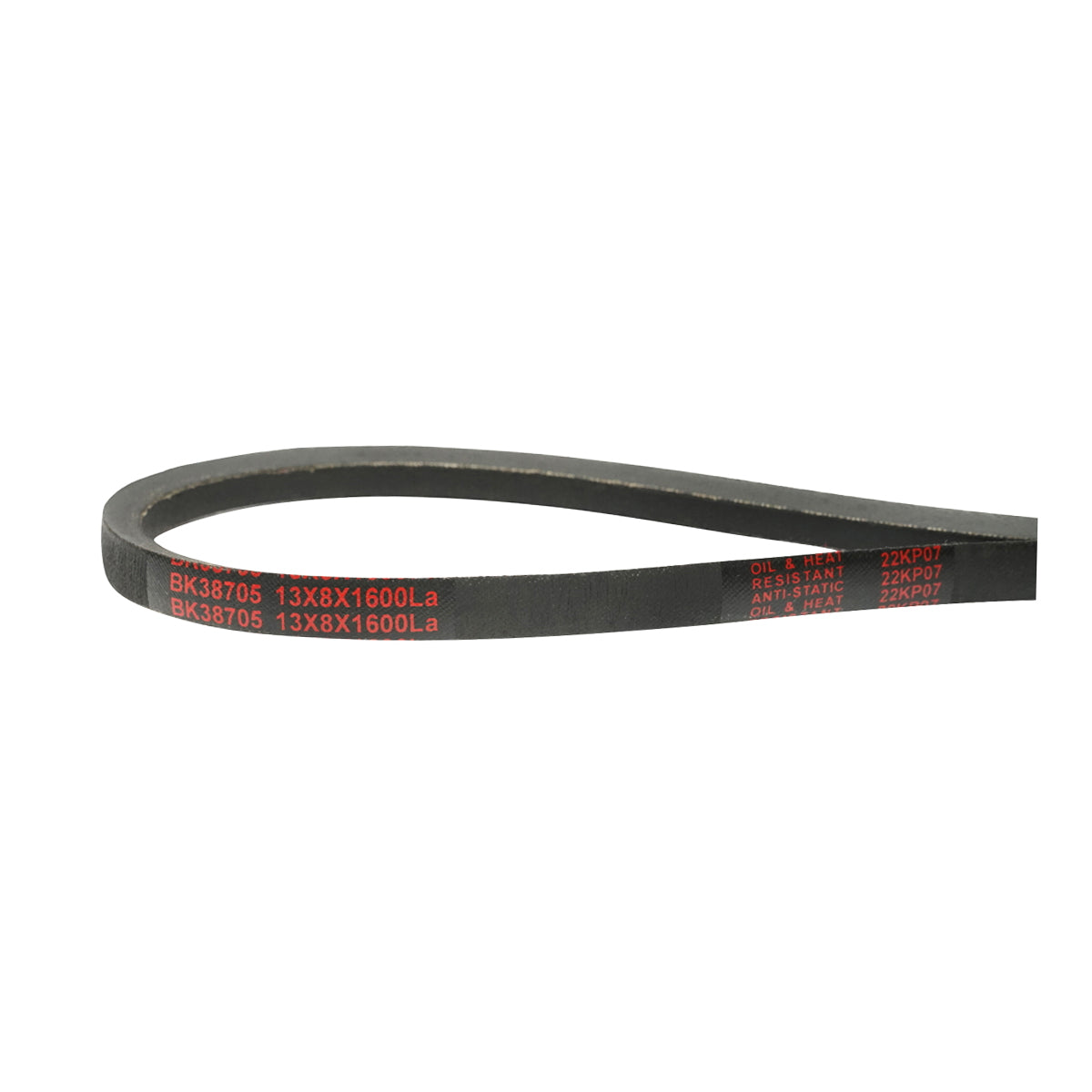 Trapezoidal transmission belt A 13x8x1600 LA Breckner Germany