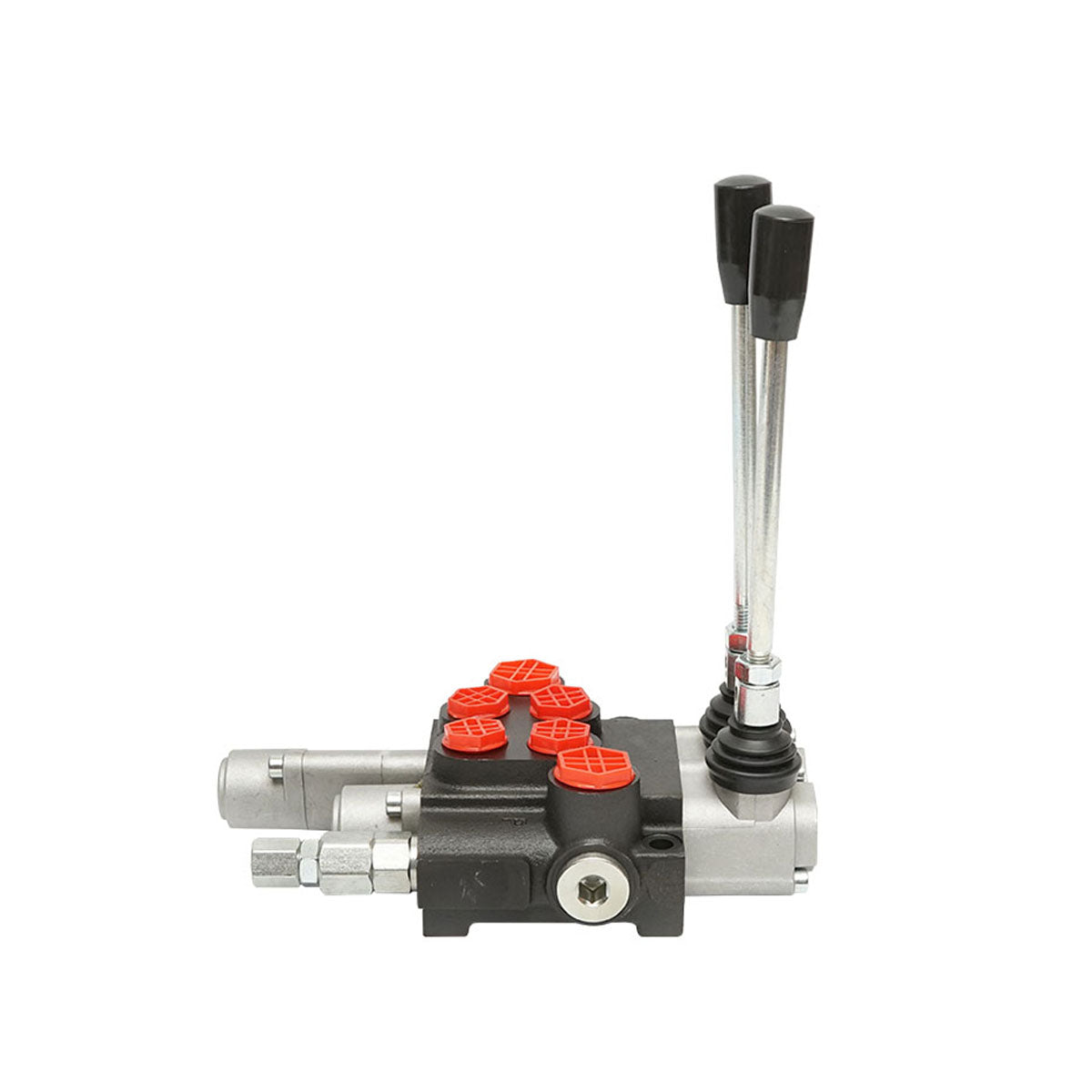 Hydraulic distributor with 2 levers 1 floating 40L/min