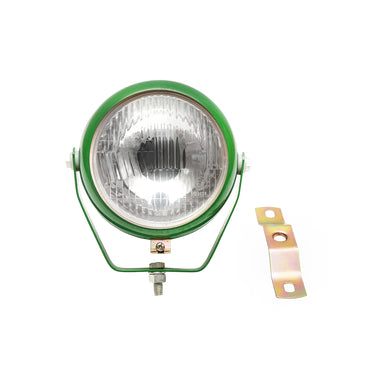 Green lamp, universal work projector for tractor, agricultural machinery, adjustable with switch 12V