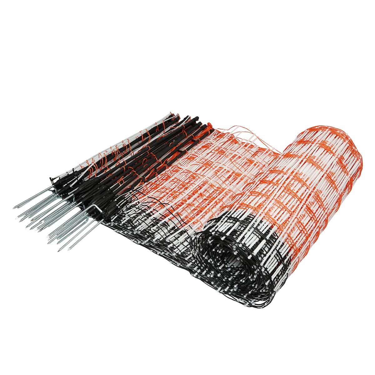 Electric fence netting 60cmx50m with double leg, resistance 1.6 Ohm/m Breckner Germany