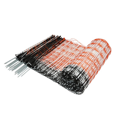 Electric fence netting 60cmx50m with double leg, resistance 1.6 Ohm/m Breckner Germany