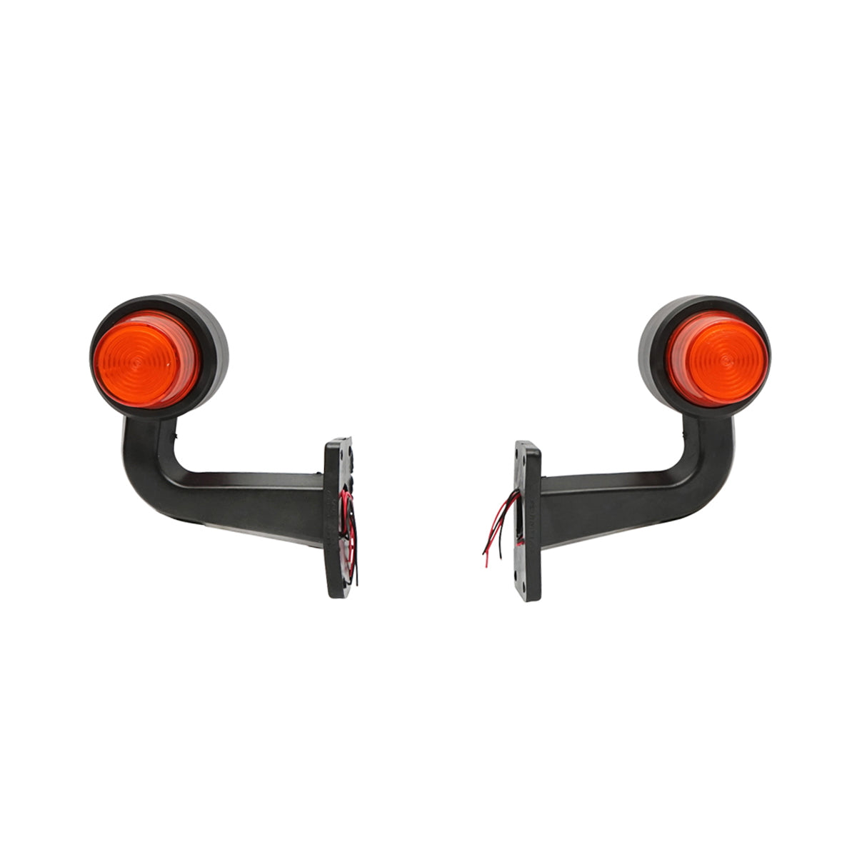 Set of LED-neon side marker lamps with arm 12-24V red/yellow FR0148R/Y Breckner Germany